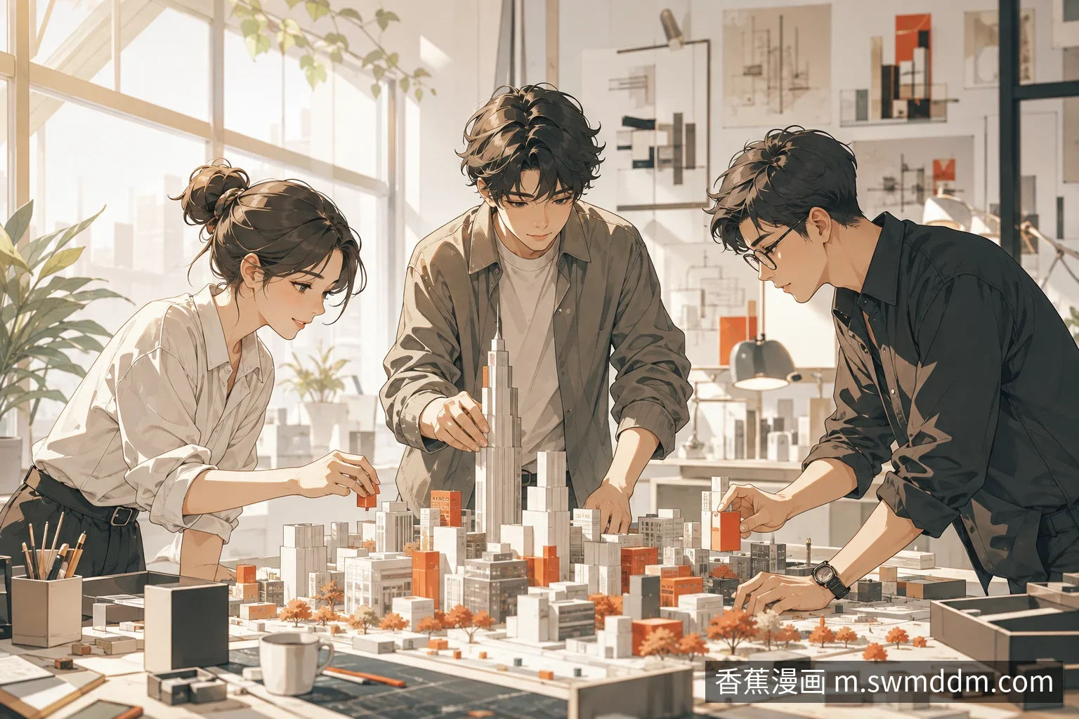 国漫漫画阅读场景图